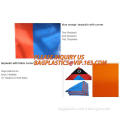 Blue Orange 4x5meter  Waterproof plastic PE tarpaulins, Orange Costom Industry HDPE Tarpaulin, Orange wholesaler portable PE fab